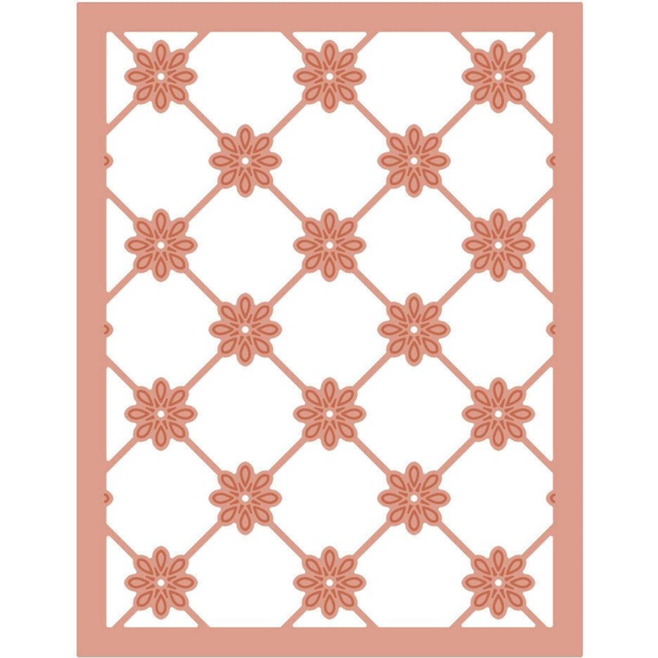 Delicate Daisy - A2 Cover Plate Top - Honey Cuts - Stand-Alone Dies